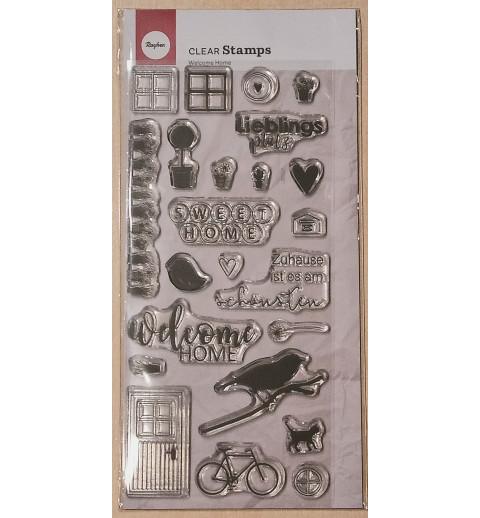 Clear Stamps Sweet Home