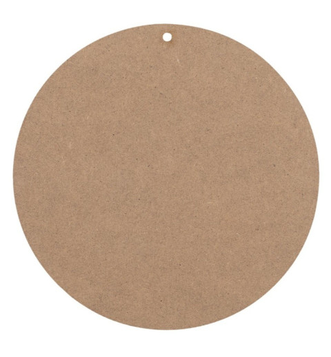 MDF-Holzplatte rund