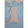 Papier Motiv "Mein Schutzengel" hellblau