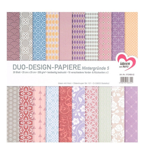 Duo Design Papier Hintergründe 5
