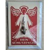 Schutzengel Karte mit Anhänger rot