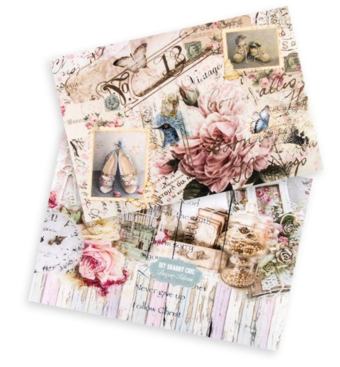 Reispapier Vintage 10