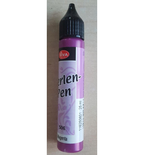 Perlen Pen magenta