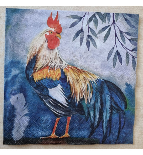 Serviette Hahn