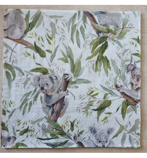 Serviette Koalabär