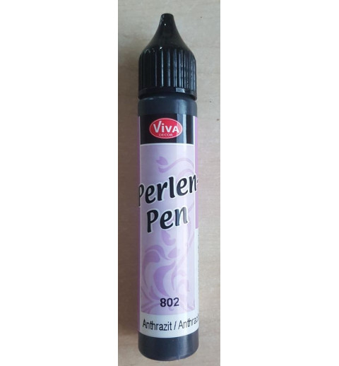 Perlen Pen anthrazit
