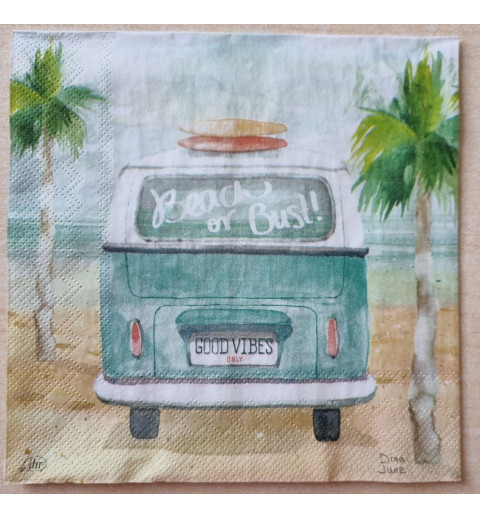 Serviette VW Bus/Strand