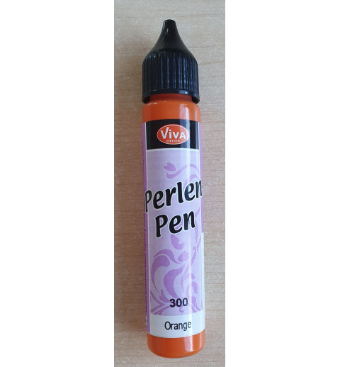 Perlen Pen orange