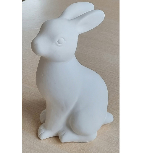 Beton Kaninchen weiss