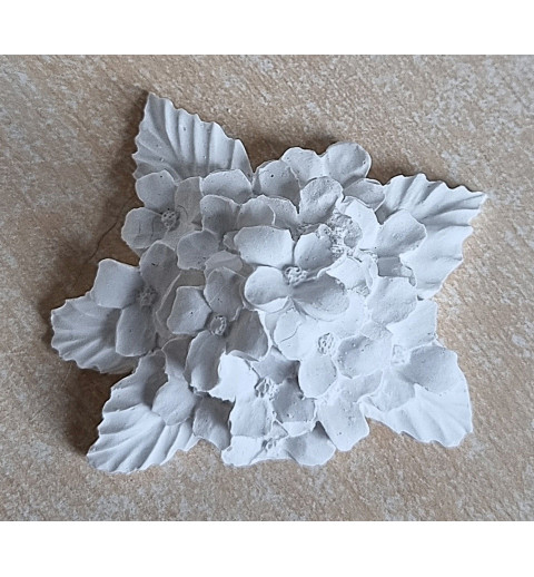 Beton Blumen 2 weiss
