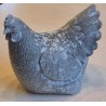 Beton Huhn grau Wetterfest