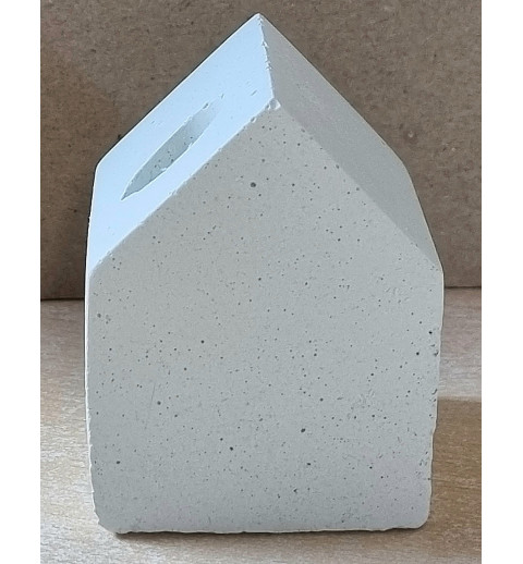 Beton Haus weiss Wetterfest