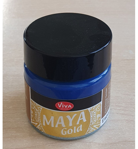 Maya Gold eisblau
