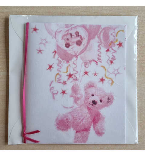 Teddybär rosa