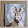 Kaninchen braun/grau