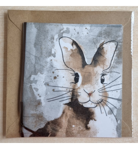Kaninchen braun/grau