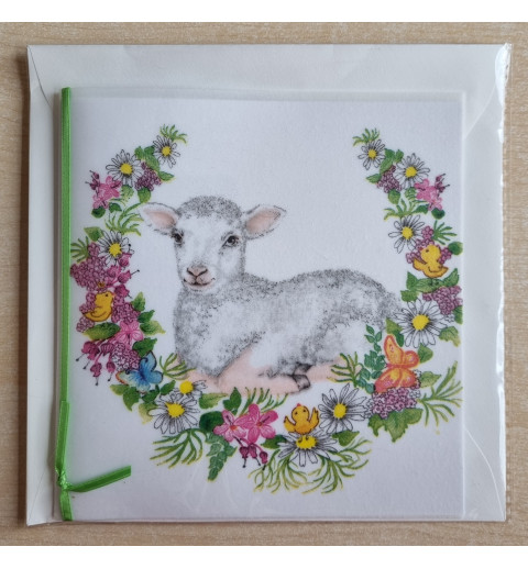 Lamm/Blumenkranz