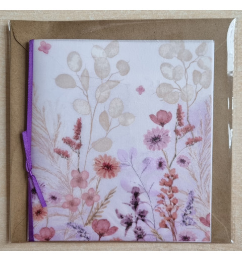 Blumen rosa/flieder
