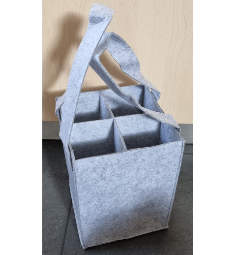 Filztasche hellgrau