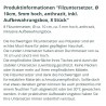 Filz Untersetzer für Gläser anthrazit