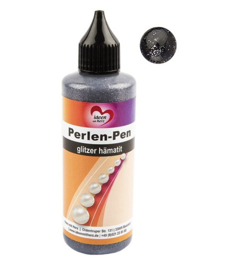Perlen Pen glitzer-hämatit