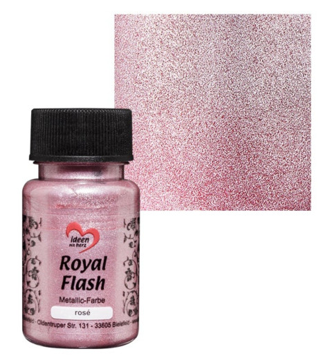 Royal Flash Metallic Farbe rosa