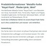 Royal Flash Metallic Farbe flieder/pink