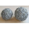 Rosenkugel aus Beton gross