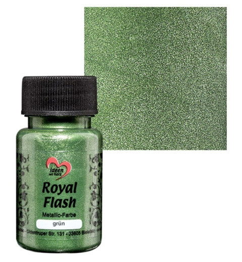 Royal Flash Metallic Farbe grün