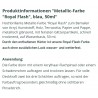 Royal Flash Metallic Farbe blau