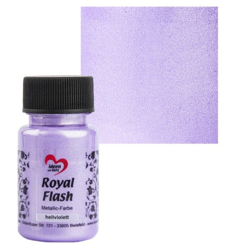 Royal Flash Metallic Farbe hellviolette