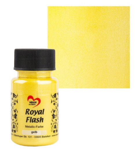 Royal Flash Metallic Farbe gelb