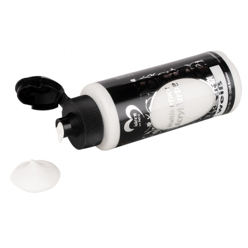 Multisurface Acrylfarbe weiss