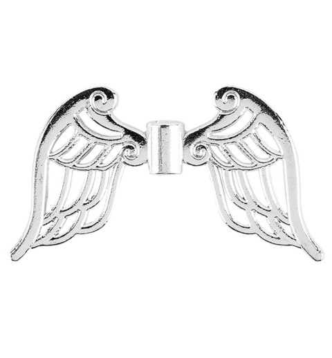 Metall Flügeli silber