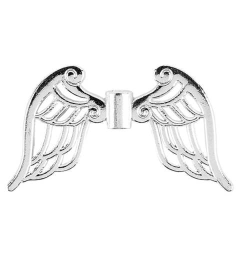 Metall Flügeli silber