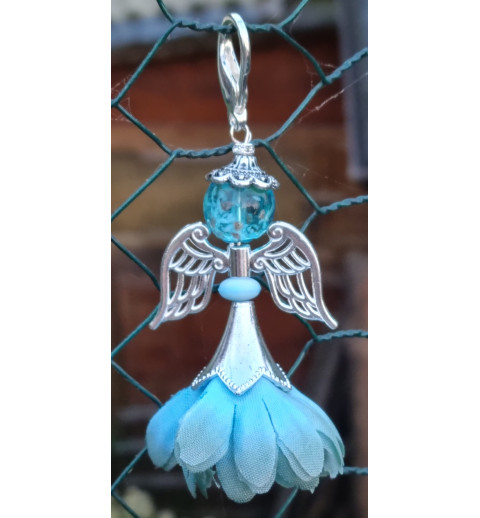 Blumen Engeli blau/lila