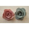 Stoff Rose rosa