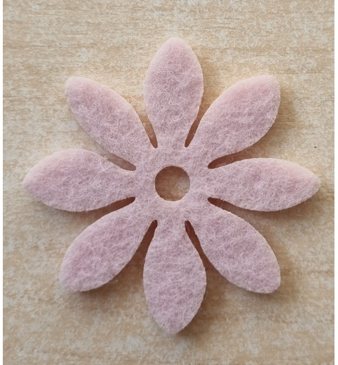 Filz Blume rosa