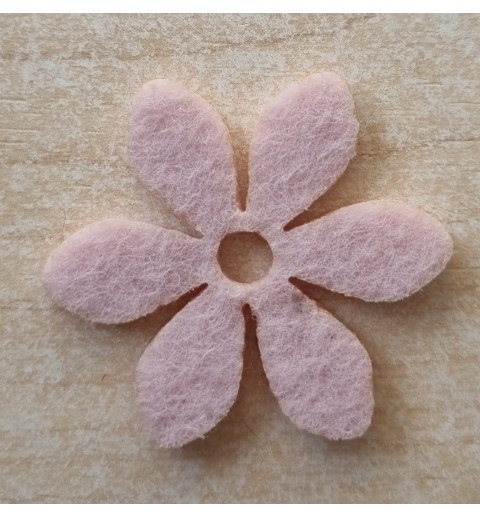 Filz Blume rosa