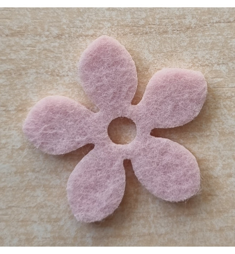 Filz Blume rosa