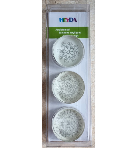 Acryl Stempel Mandalas 1