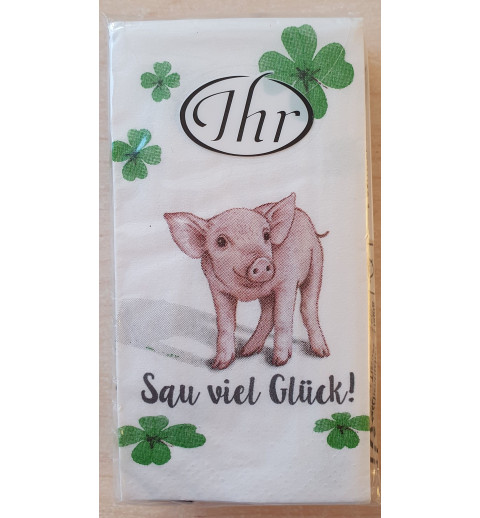 Taschentücher Glück