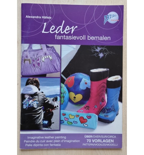 Leder fantasievoll bemalen
