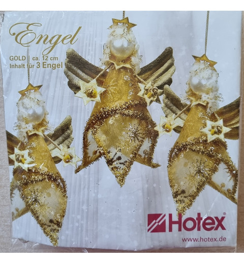 Bastelset Engel gold