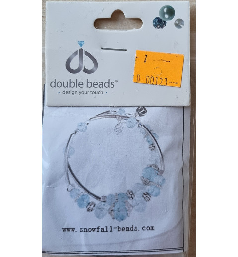 Bastelset Armband türkis/silber