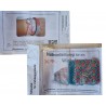Bastelset für Zwei Wickelarmbänder türkis/bunt