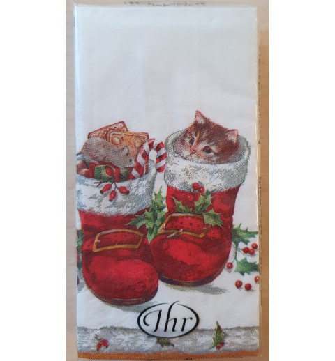Taschentücher Katze im Stiefel