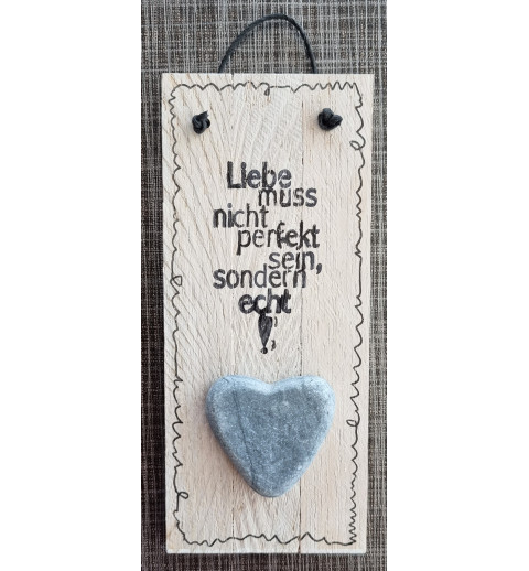 Mini Schild Liebe......