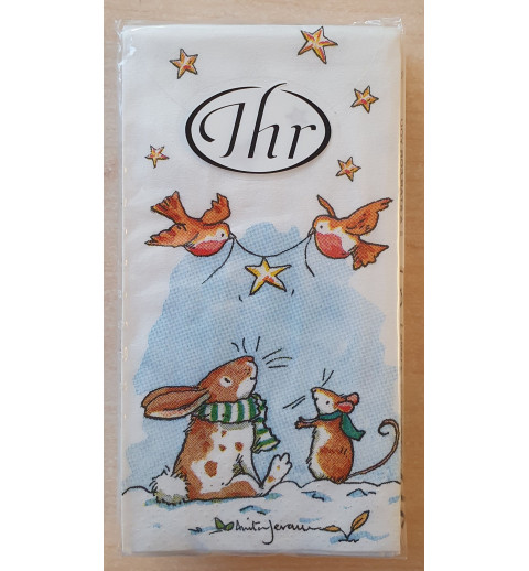 Taschentücher Maus und Hase