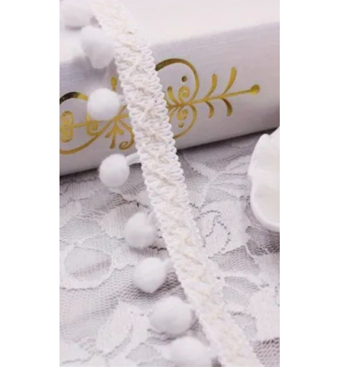 Bommel Band weiss
